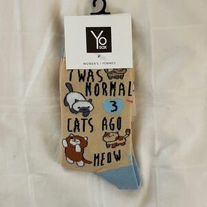 Yo Sox Cat Themed Socks